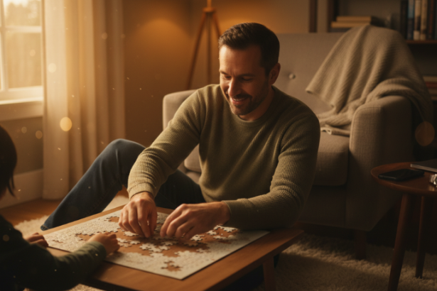 Vitor Barreto Moreira destaca que tempo de qualidade importa mais do que bens materiais.